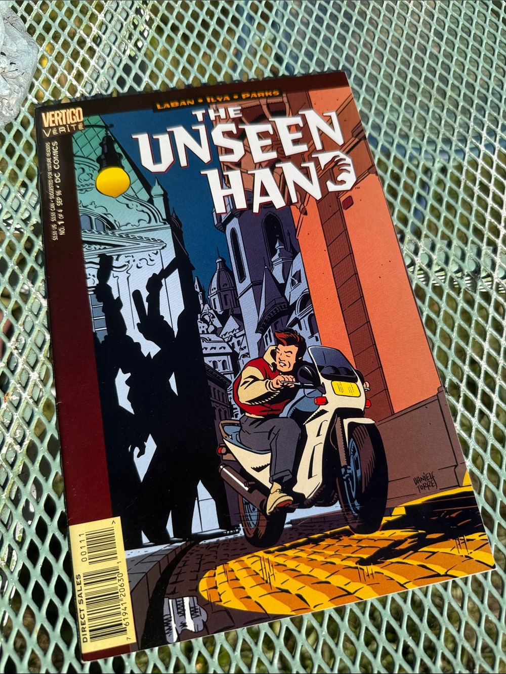 The Unseen Hand, 1 of 4, 1996, Vertigo, DC Comics